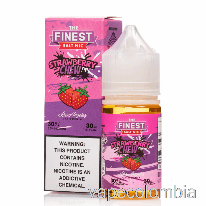 Vape Recargable Fresa Masticable - La Edición De Caramelo Más Fina Sal Nic - 30ml 50mg